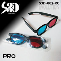 S3D-002-RC occhiali anaglifici 3D rosso ciano red cyan eyewear glasses anaglyph 3d scenes